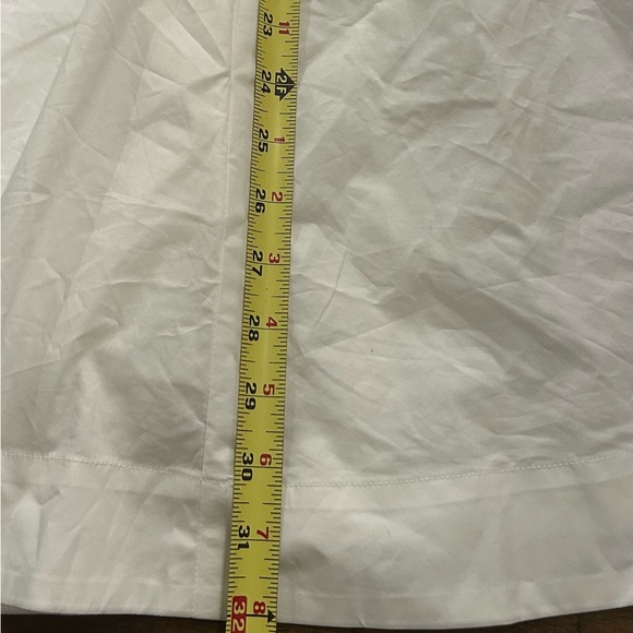 English Factory Anthropologie Shirt Dress A-Line White Size Small NEW With Tags - Picture 5 of 14